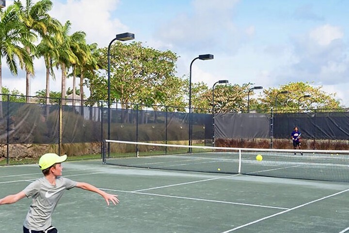 Tennis and Basketball Courts 8 of 17