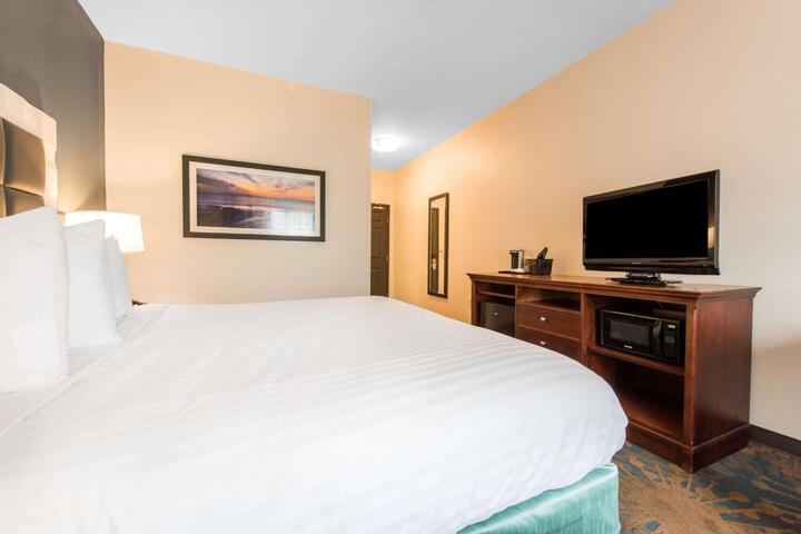 1 King Bed Communication Assistance Microwave, Refrigerator Walk in Shower Full Breakfast (5 of 8)
