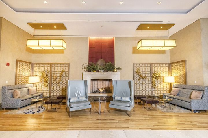 Lobby sitting area