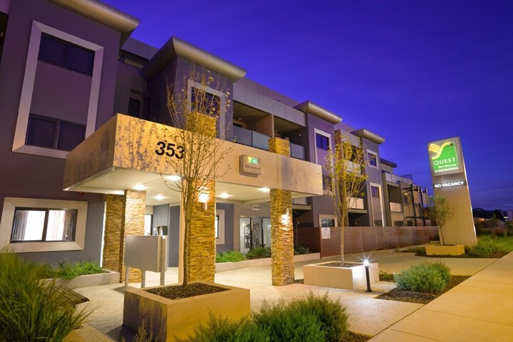 Front of property - evening/night