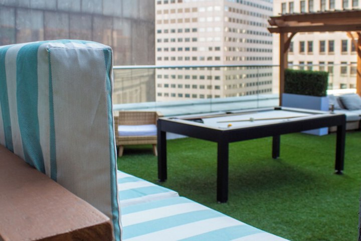 Rooftop terrace