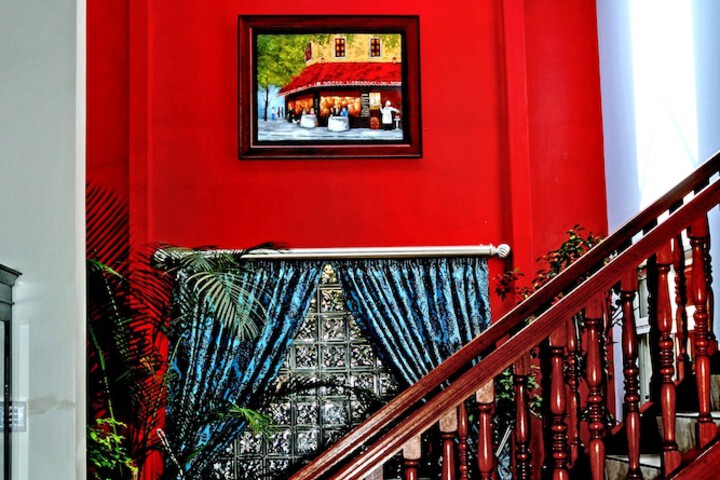 Interior entrance