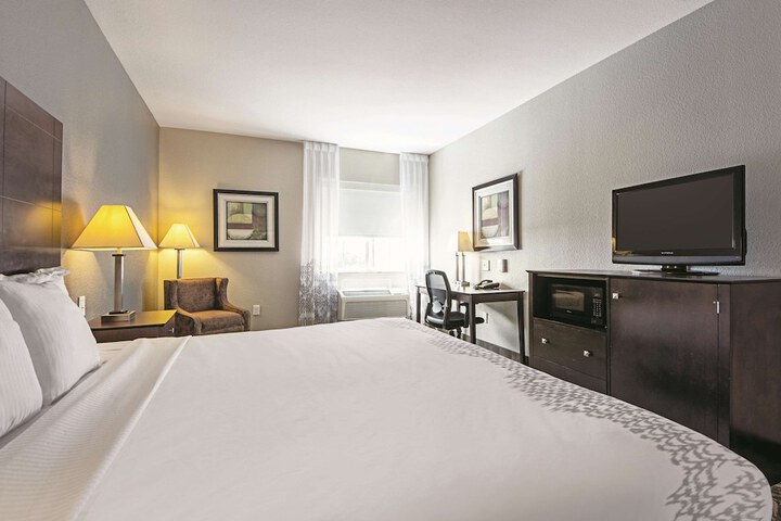 1 King Bed Mobility Hearing Accessible Room Bathtub with Grab Bars (8 of 22)