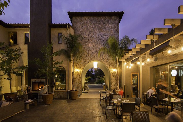 Front of property - evening/night