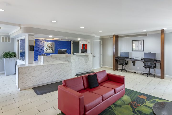 Lobby sitting area