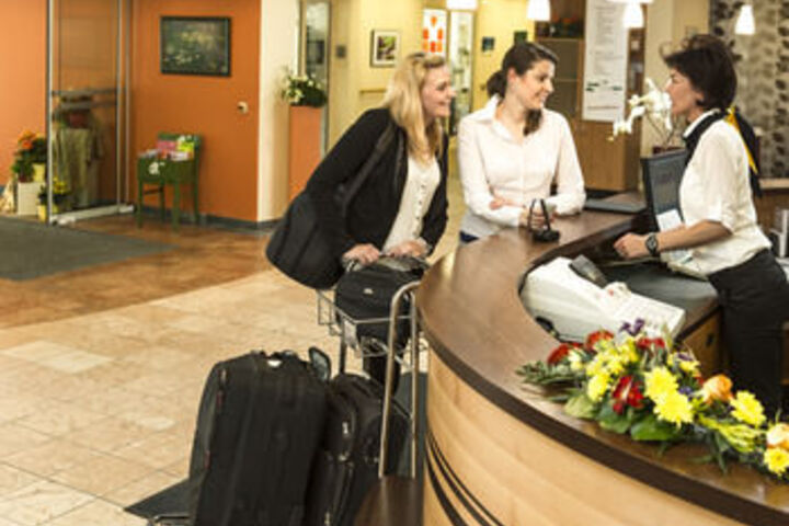 Check-in or Check-out Kiosk