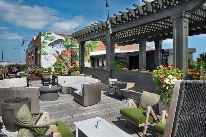 Rooftop terrace