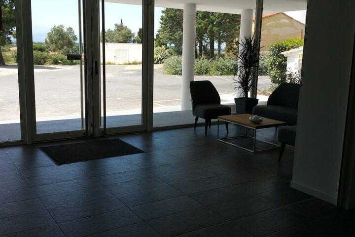 Interior entrance