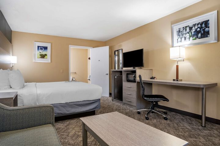 1 King Bed High Speed Internet Accessible Coffee Maker Iron and Ironing Board Hairdryer Full Breakfast (11 of 12)