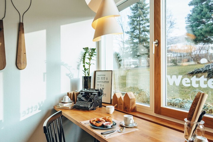 Breakfast area