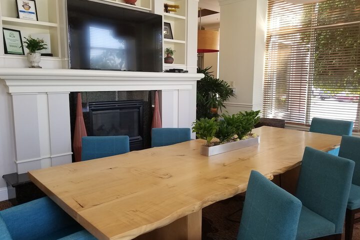 Lobby sitting area
