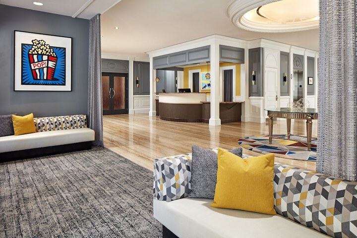 Lobby sitting area