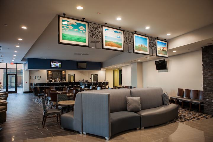 Lobby sitting area