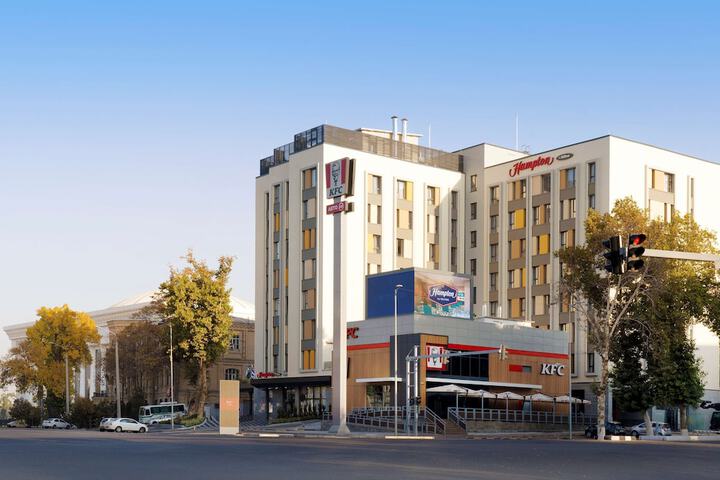 Exterior of Hampton by Hilton Tashkent