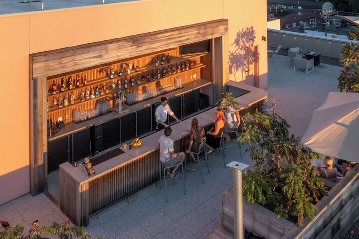 Rooftop terrace