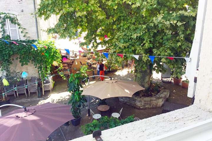 Courtyard view