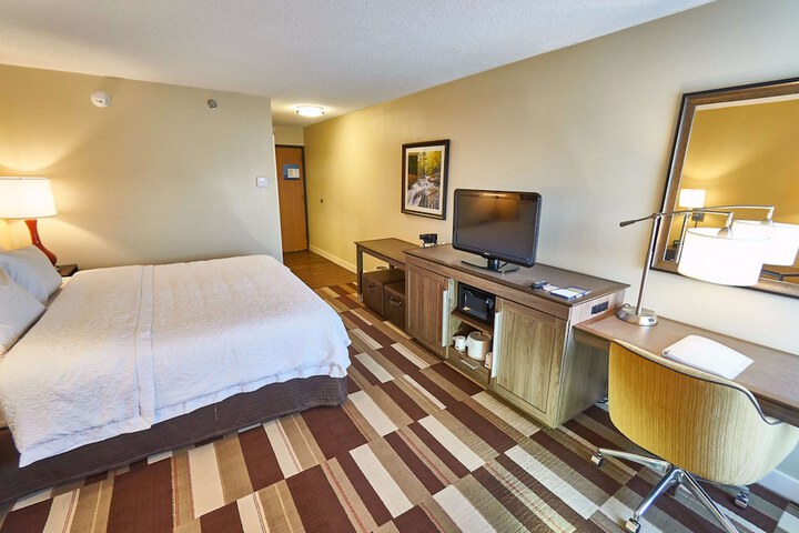 1 King Bed with Refrigerator, Microwave (8 of 33)