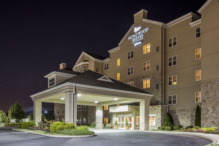 Front of property - evening/night