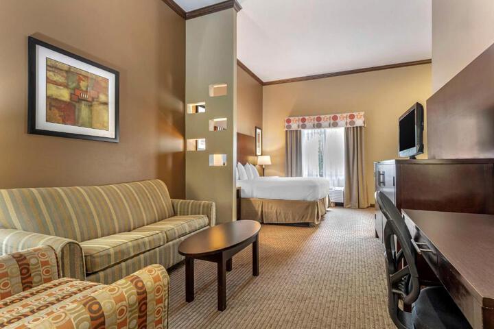Accessible Suite 1 King Bed Accessible Communicatassist Roll in Shower Sofa Bed Breakfast (7 of 32)