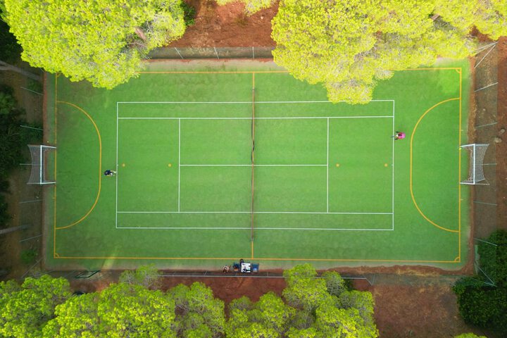 Tennis and Basketball Courts 100 of 145