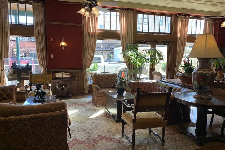 Lobby sitting area