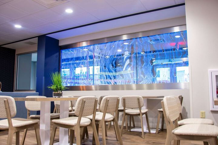 Breakfast area