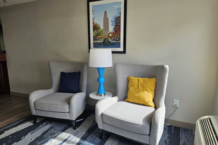 Lobby sitting area