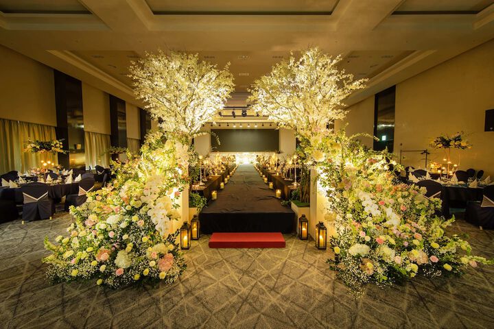 Indoor wedding
