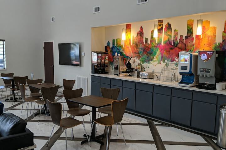 Breakfast area