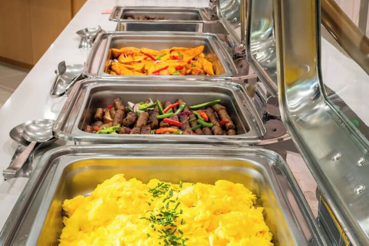 Breakfast buffet
