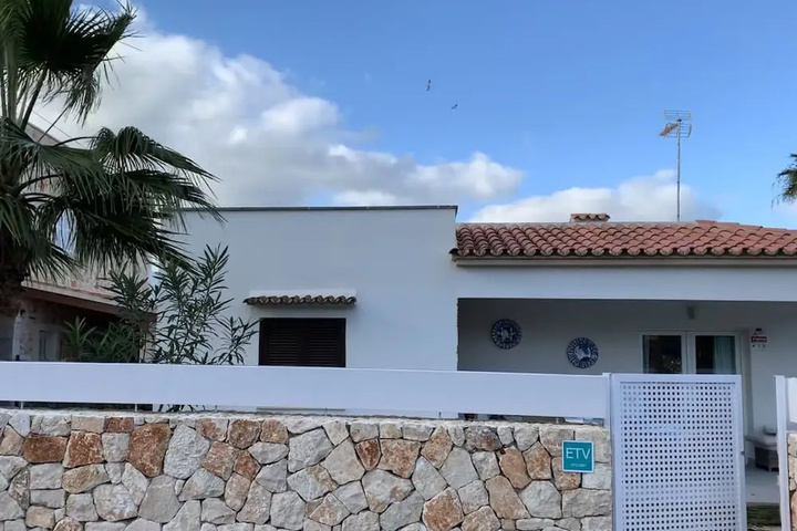 Exterior of The White Beach House