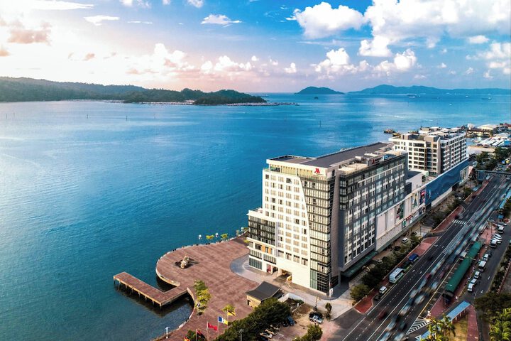 Exterior of Kota Kinabalu Marriott Hotel