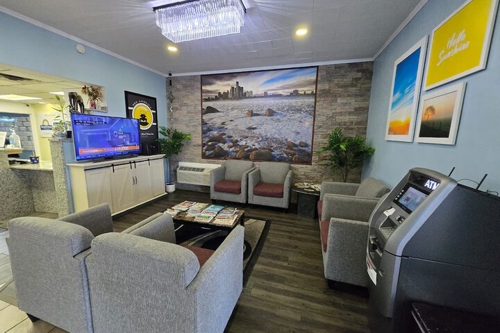 Lobby sitting area