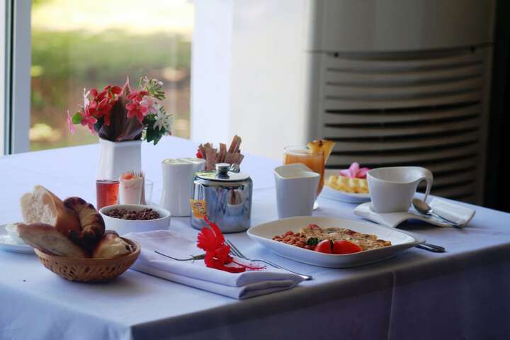 Breakfast area