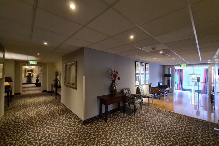 Interior entrance