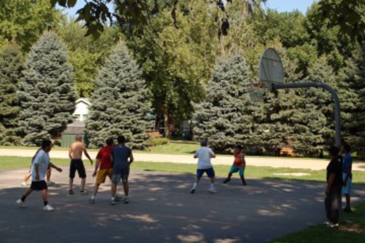 Tennis and Basketball Courts 26 of 42
