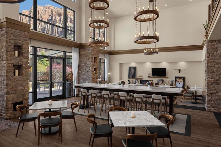 Breakfast area