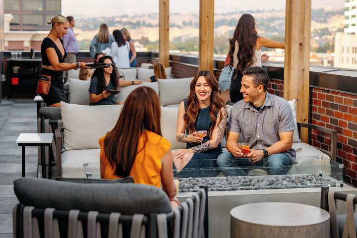 Rooftop terrace