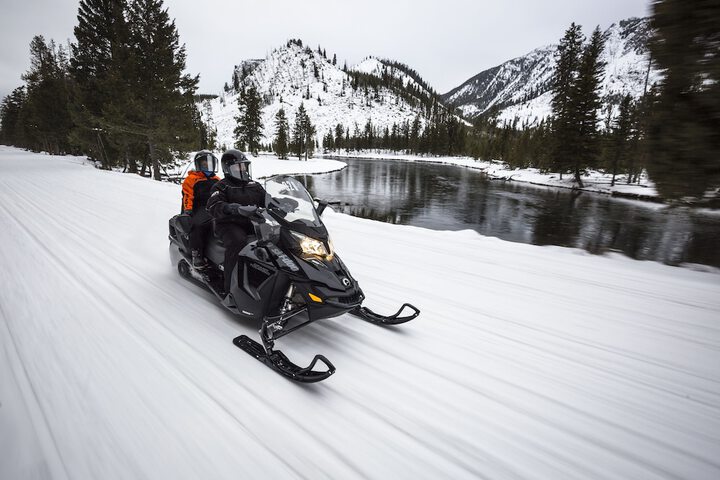 Snowmobiling