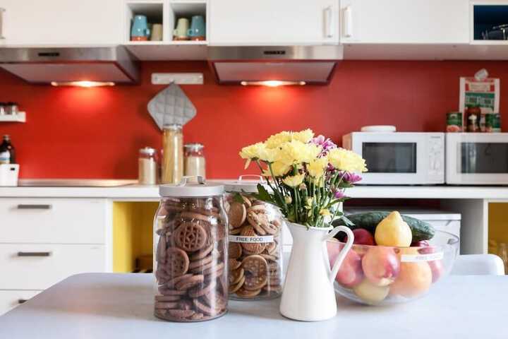 Breakfast area
