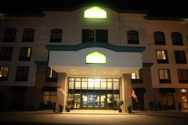 Front of property - evening/night