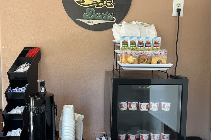 Breakfast area