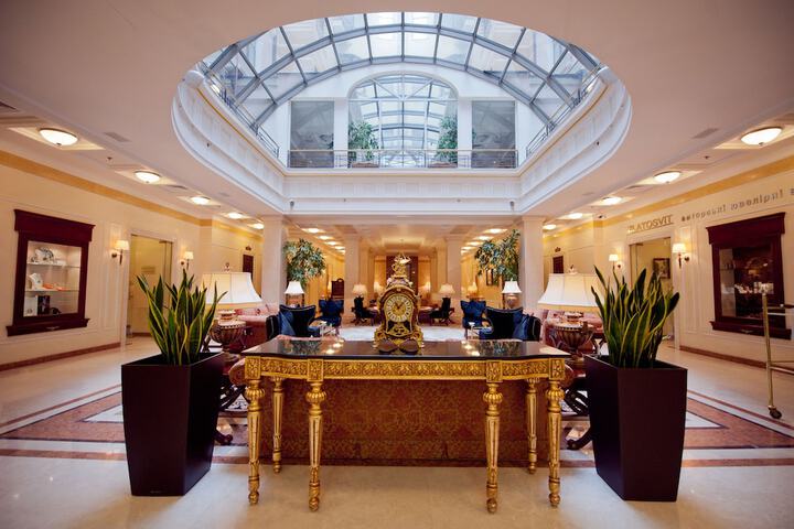 Interior entrance