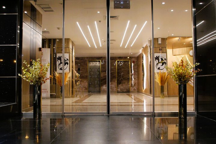 Interior entrance