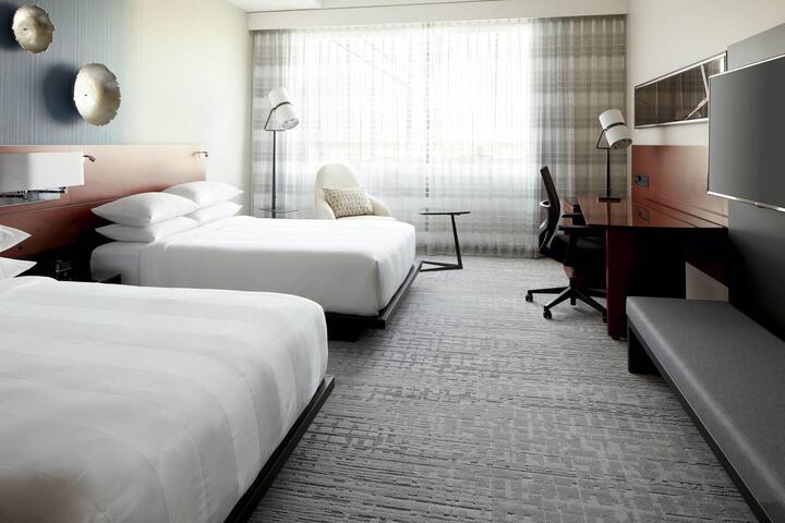 Guest Room 2 Queen Beds Runway View (6 of 10)