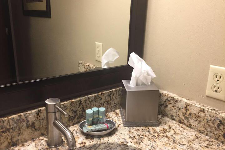 Accessible 1 King Mobility Accessible Roll in Shower Microwave and Refrigerator Full Breakfast (13 of 20)