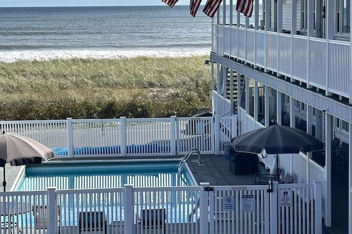 Exterior of On the Beach Motel
