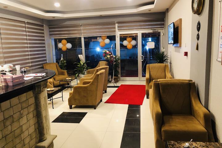 Lobby sitting area