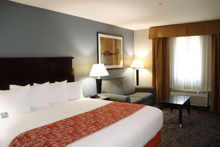 1 King Bed Sofa Bed High Speed Internet Accessible Microwave and Refrigerator, Coffee Maker Full Breakfast (2 of 5)