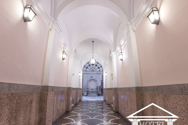 Interior entrance